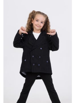 Gold Class Kidswear Double Pocket Waterproof Girl's Trench Coat Raincoat  - Image 4