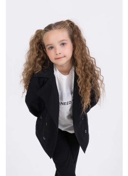 Gold Class Kidswear Double Pocket Waterproof Girl's Trench Coat Raincoat  - Image 2