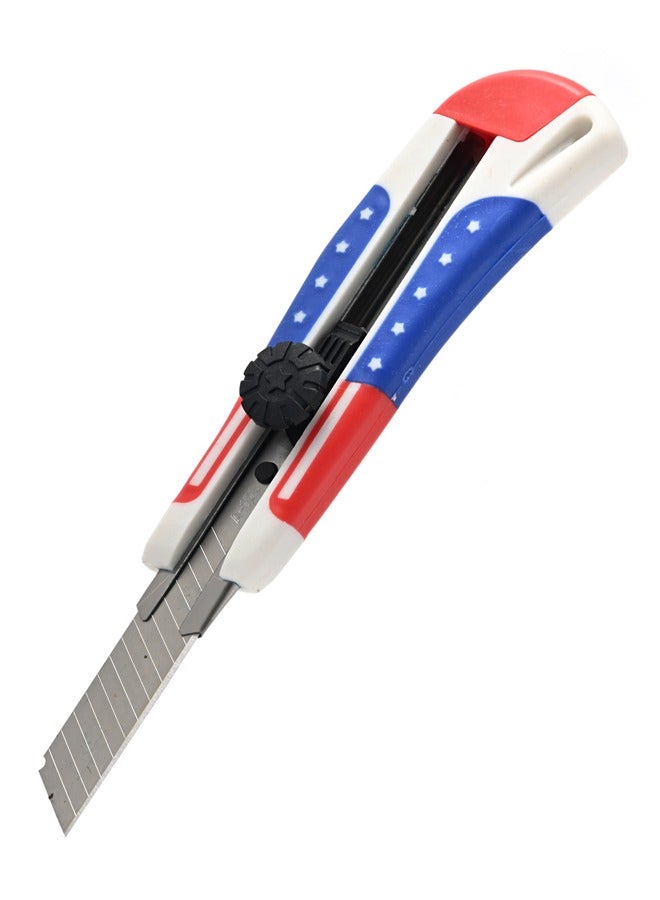 LAWAZIM Cutter - Heavy-Duty Utility Knife with Adjustable Length and Secure Locking Mechanism - Ergonomic Grip for Safe, Precise Cutting - Ideal for DIY, Crafts, Professional Use  - Image 4