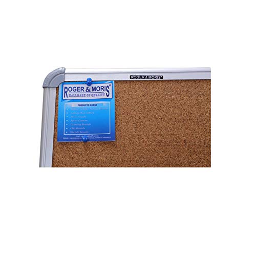 Roger & Moris Anodized Aluminium Frame Cork Board - Sturdy, Waterproof for School, Office, Home (Size : 2 feet x 2 feet) - Image 2