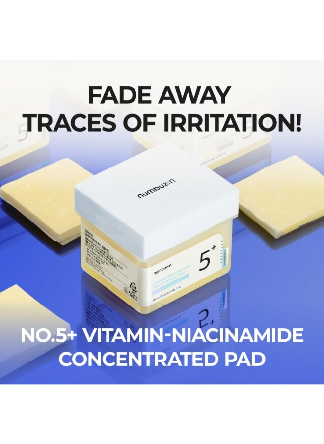 numbuzin Numbuzin No.5 Vitamin-niacinamide Concentrated Pad 180ml (70 Pads)  - Image 2