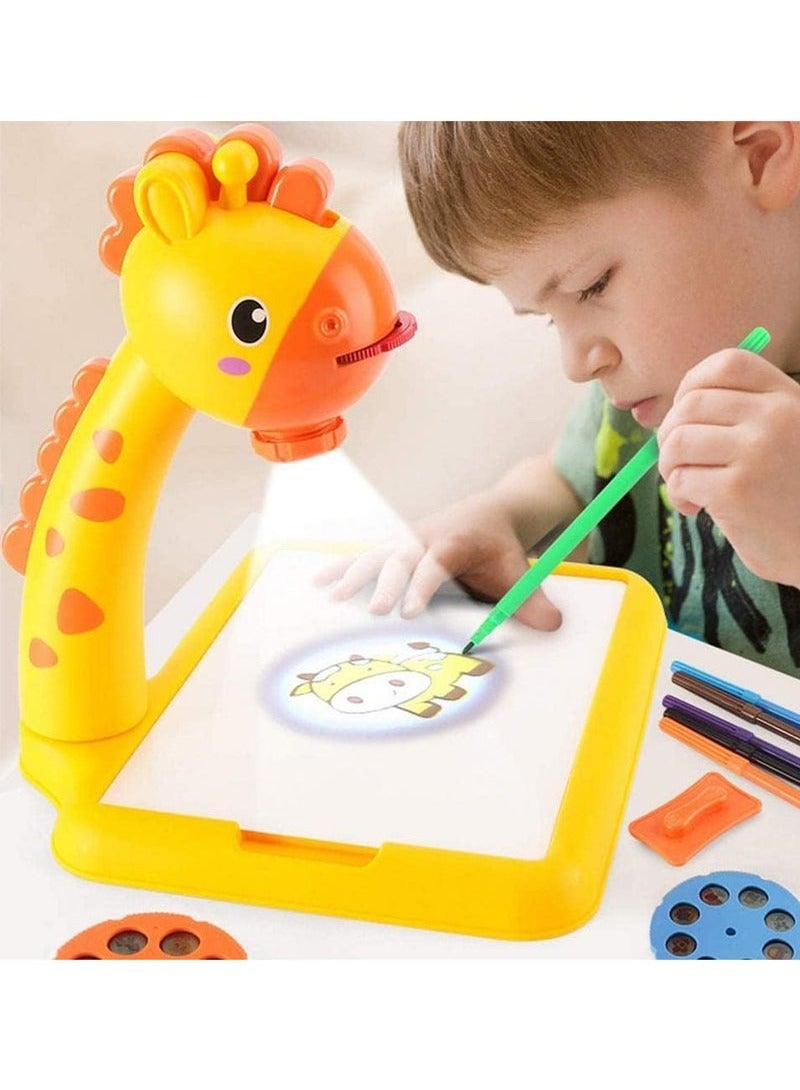 TOY GARDEN Multi-Function Projector Drawing Toy | Learning Table with Chair | Kids' Projection Painting Board | Dinosaur-Themed Educational Toy - Image 3