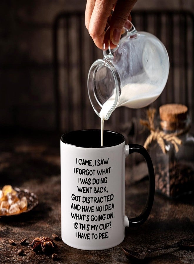 Cabtnca Funny Gifts for Elderly Women Men, I Came I Saw I Forgot What I Was Doing Coffee Mug, 60th 70th 80th 90th Birthday Gifts for Women Men, 11 Oz - Image 4