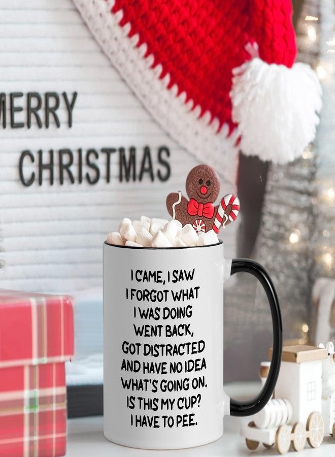 Cabtnca Funny Gifts for Elderly Women Men, I Came I Saw I Forgot What I Was Doing Coffee Mug, 60th 70th 80th 90th Birthday Gifts for Women Men, 11 Oz - Image 2