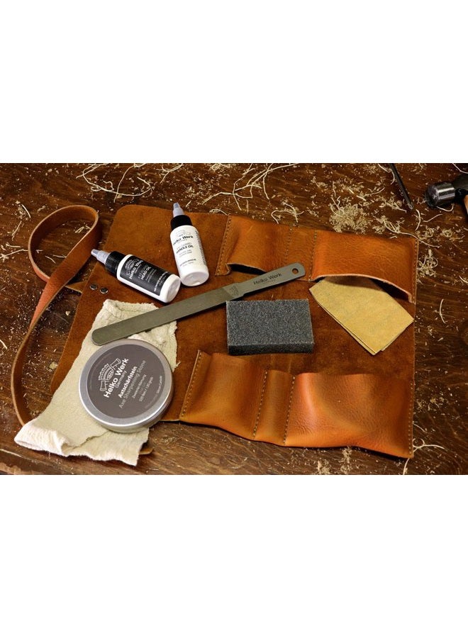 1844 Helko Werk Germany Axe Guard Protective Head Oil - 4 Oz. - Biodegradable & Eco Friendly Honing, Sharpening and Protective Axe Oil - Image 4