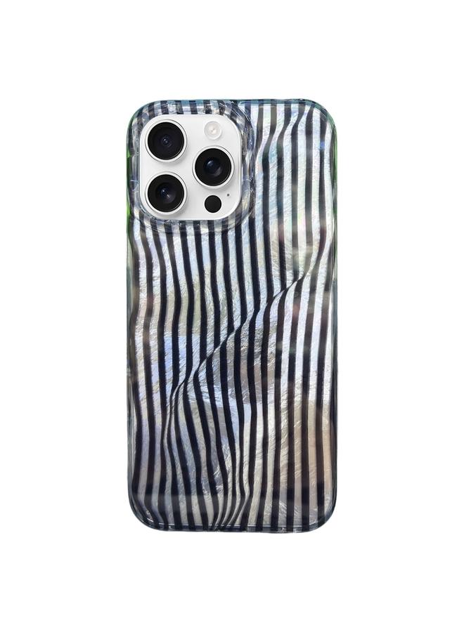 S-TOP Case For iPhone 16 Pro Max Double Layer IMD Pattern TPU Phone Case - Image 1