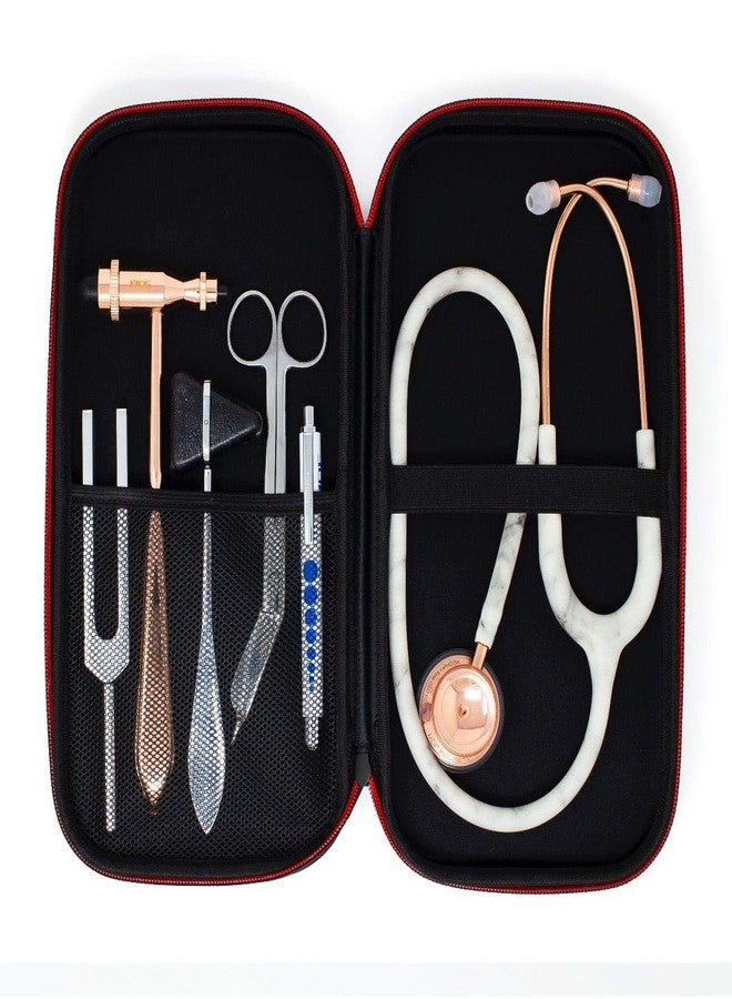 MDF Instruments, Hard Travel Carrying Case with Mesh Pocket, Medium Size, Fits MD One & Acoustica Stethoscopes, Reflex Hammers, Sphygmomanometers, Penlights, Doctor & Nurse Accessories (MDFSCM12) - Image 5