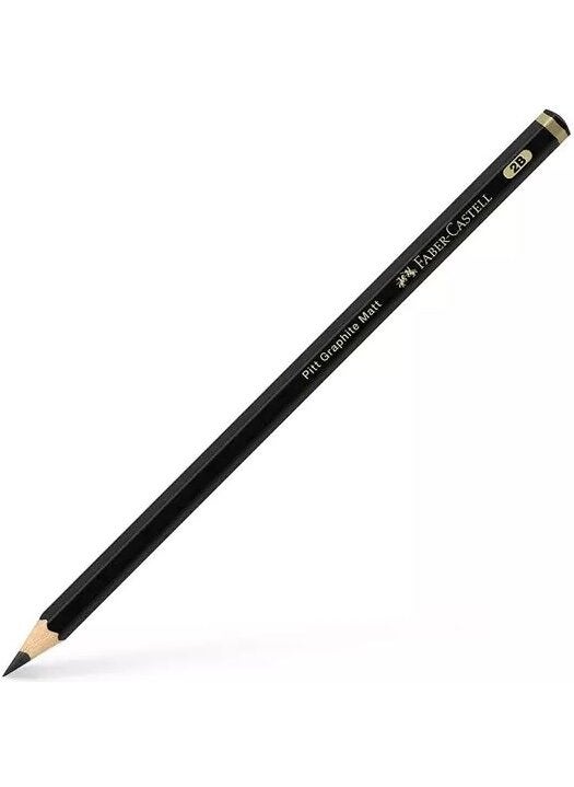 FABER-CASTELL - Faber Castell Pitt Graphite Matt Graded Pencil 2b - Image 1