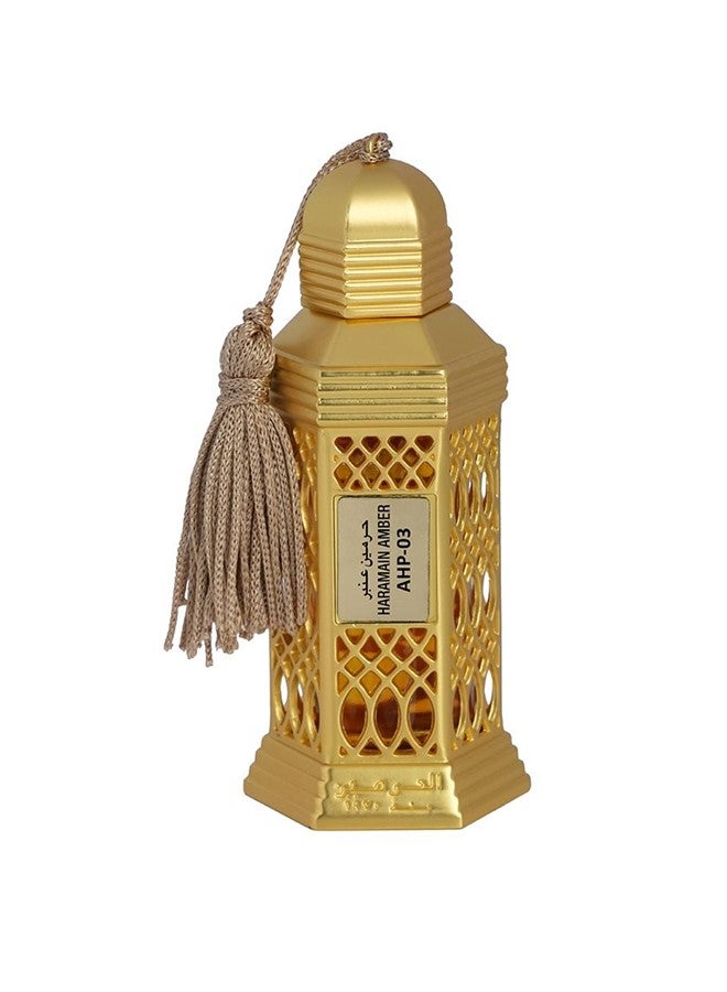 Al Haramain Haramain Amber 12ml Concentrated Perfume Oil Luxurious Oriental Fragrance of Timeless Elegance & Long-Lasting Allure - Image 3