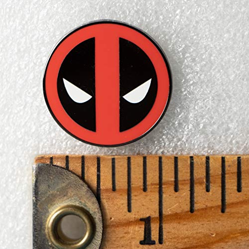 Ata-Boy Marvel Comics Deadpool Logo 1" Full Color Enamel Pin… - Image 3