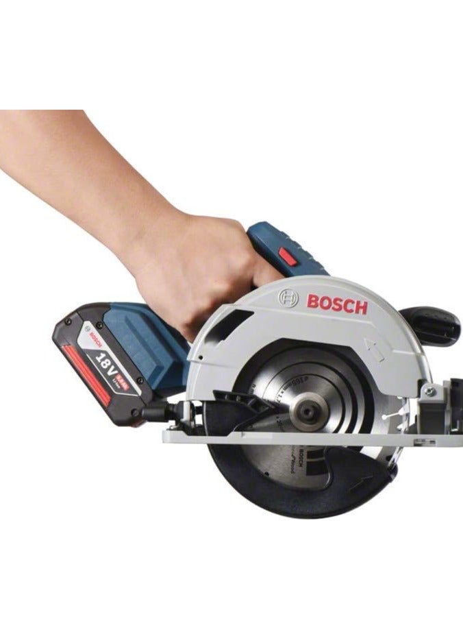 BOSCH Bosch Professional 18V Cordless Charging Circular Saw, Versatile Battery Powered Circular Saw For All Your Powerful Sawing Jobs It Comes Without Batteries And Charger  - Image 3