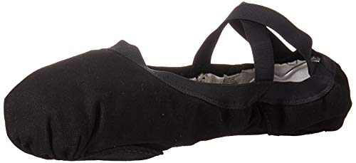 Bloch Womens Pro Elastic Dance Shoes Black 65 US - Image 1