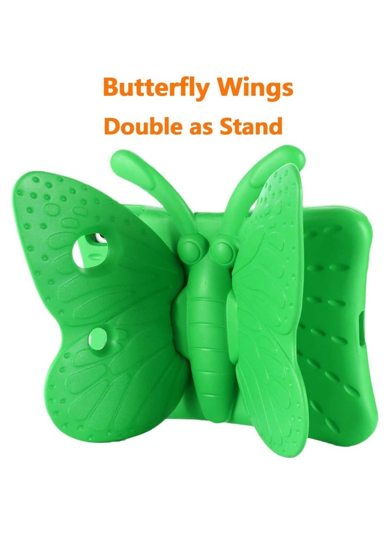vesus iPad 9th 8th 7th Generation Case Kids Girls, Cute Butterfly Shockproof EVA Foam Super Protection Stand Cover for iPad 2021 2020 2019 10.2" and iPad Air 3 Pro 10.5" - Image 3