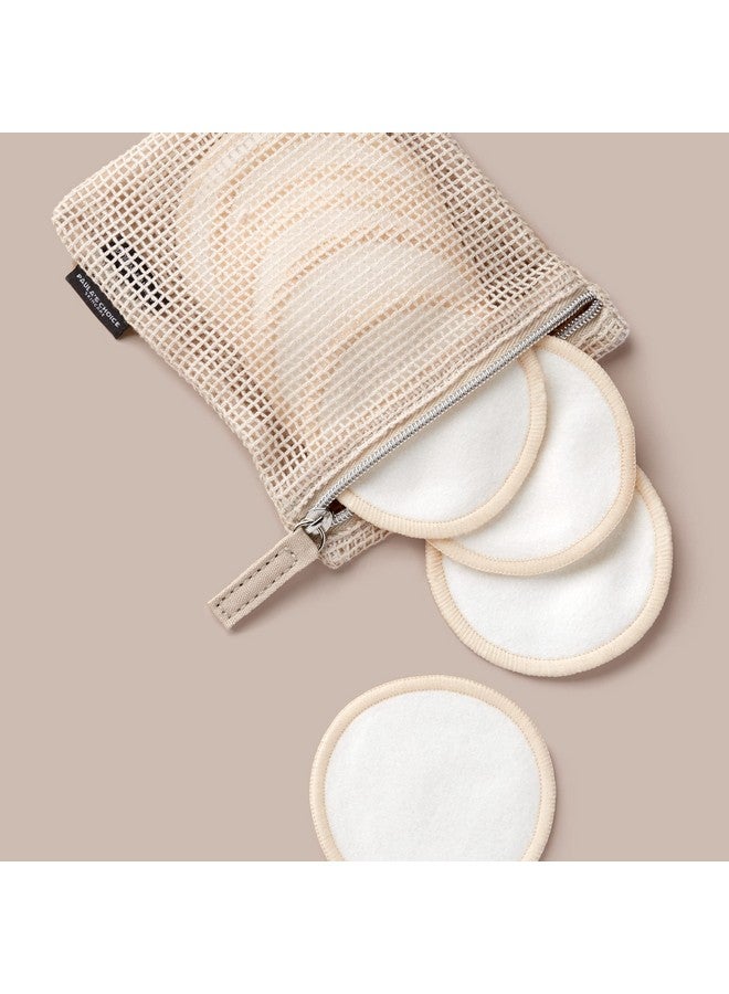 PAULA'S CHOICE Reusable Makeup Remover Pads Cotton & Bamboo Rounds For Toner & Exfoliants Includes Washable Bag For Laundry & Storage 10 Count  - Image 3