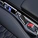 FOLUMAD Car Seat Gap Filler 2 Pack Soft Foam Multifunctional Seat Side Gap Filler with Organizer 2 in 1 Seat Crevice Blocker Stop Things from Dropping Universal Vehicle Interior Accessories Black - Image 2