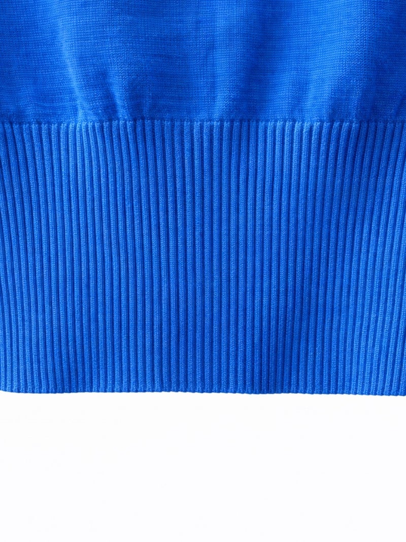 Mixray Ribbed Boat Neck Sweater - Image 3