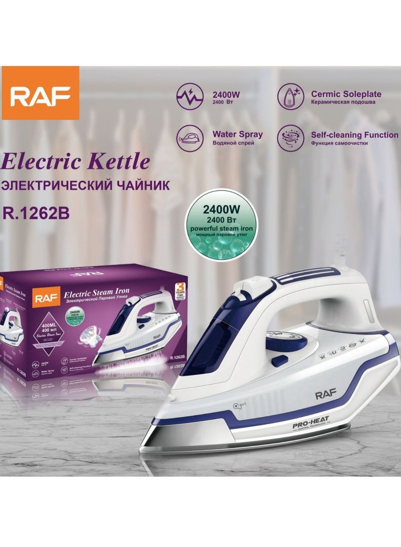 RAF Household Handheld Steam Iron Small Portable Ironing Machine - Image 1