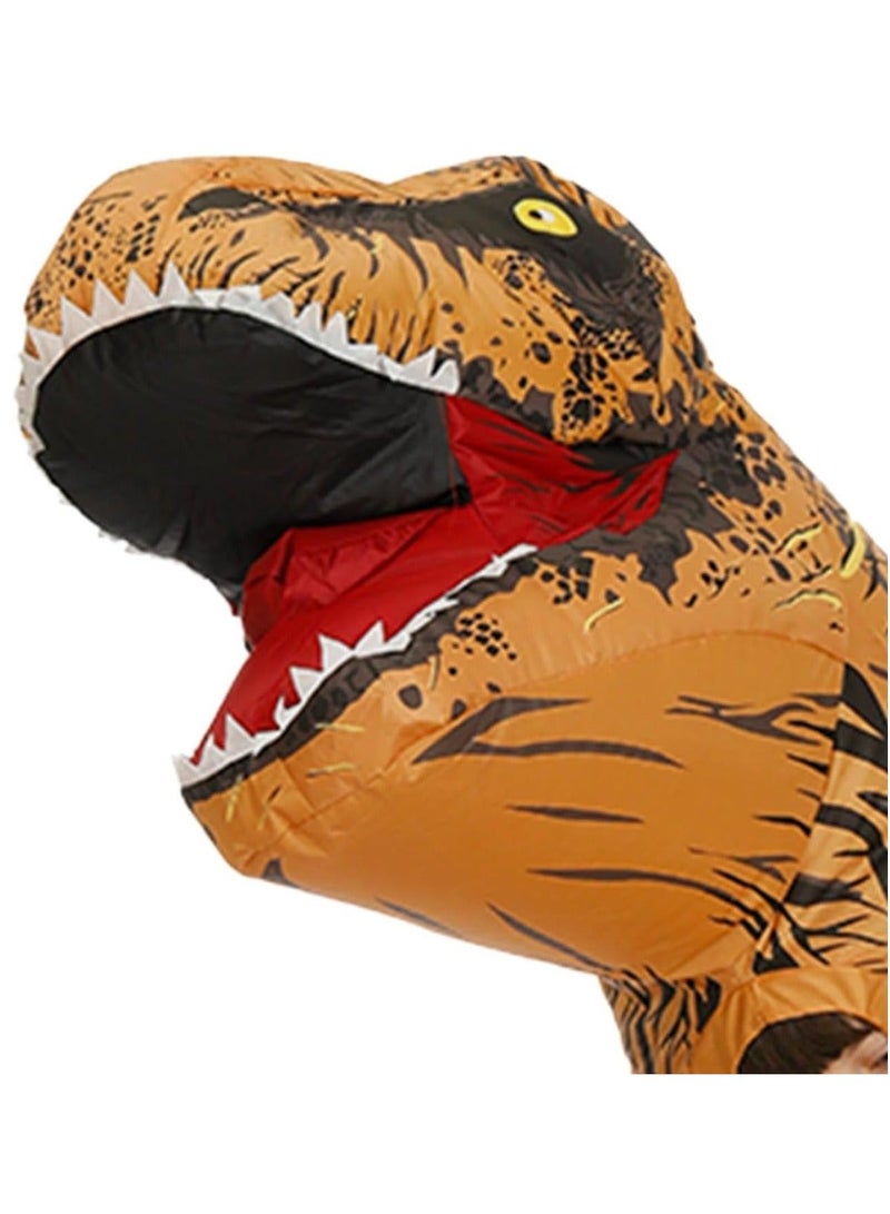 Unisex Jurassic World T-rex Inflatable Costumes, T Rex Costume for Funny Cosplay (for Adults, 160-190cm)  - Image 2