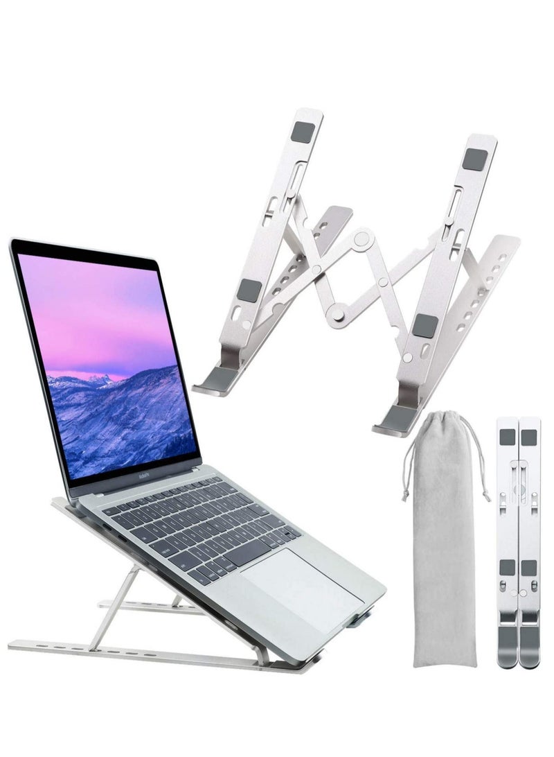 ELTRAZONE Adjustable Portable Laptop Stand with Carry Pouch  - Image 1