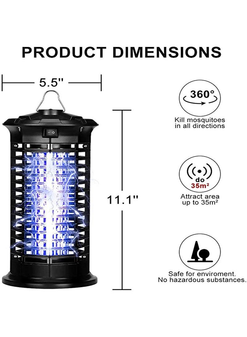 general Electric Shock Mosquito Killer 11W Household Outdoor Courtyard Mosquito Killer Uv Light Effective Electric Mosquito Zappers - Image 3