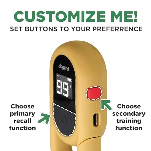 Dogtra CUE Gen 2 Tan Customizable ECollar for Dogs Training Collar with Remote Easy Safe BeginnerFriendly Design 99 Levels Vibration Boost Waterproof Rechargeable 400Yard Range - Image 3