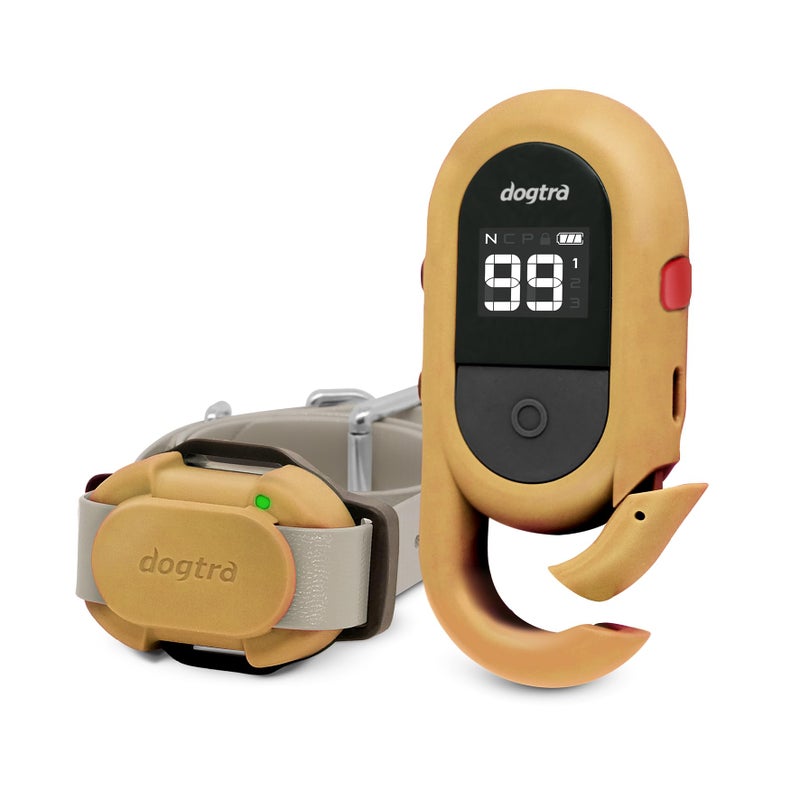 Dogtra CUE Gen 2 Tan Customizable ECollar for Dogs Training Collar with Remote Easy Safe BeginnerFriendly Design 99 Levels Vibration Boost Waterproof Rechargeable 400Yard Range - Image 2