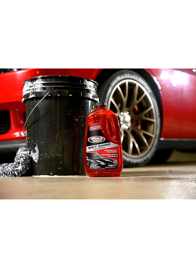 بلاك ماجيك غسيل خارجي للسيارة لامع ومبلل - 64 أونصة - Image 3