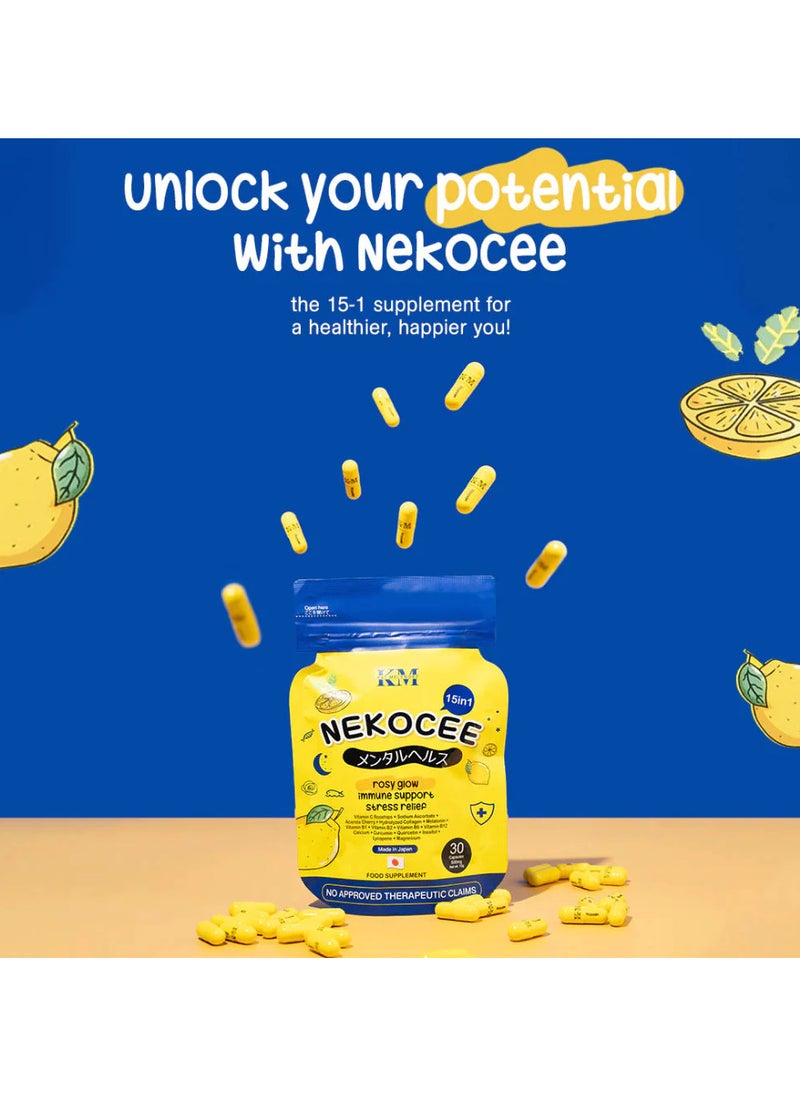 Nekocee 15-1 Vitamin C with Collagen