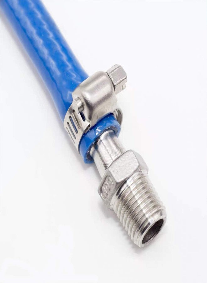 ZIPCCI Hose Clamp, 1 Inch Stainless Steel Worm Gear fuel line hose clamps, 19-29mm (25pack) - Image 5