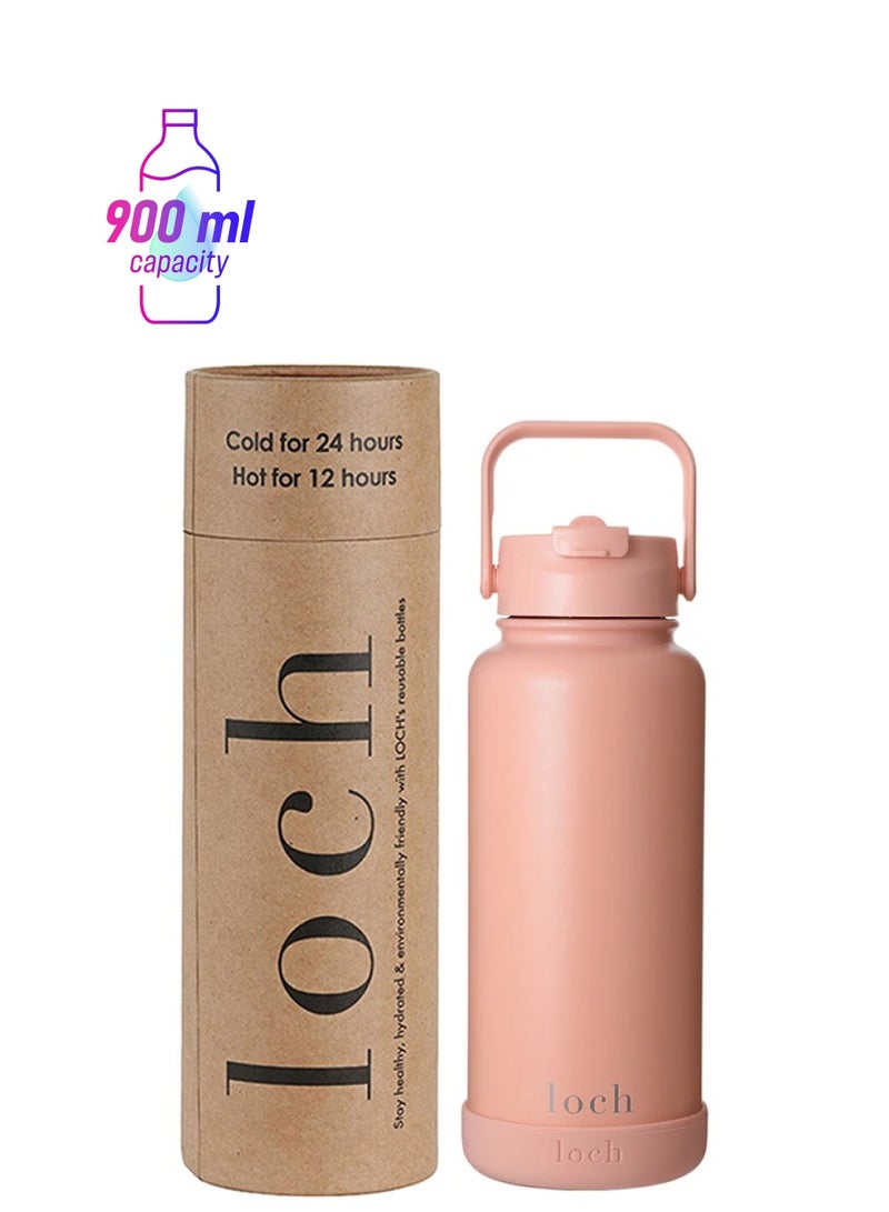 لوك زجاجة أحادية اللون 900 مل بنكهة المشمش - Image 1