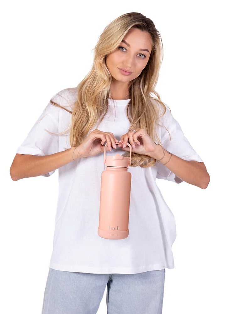 لوك زجاجة أحادية اللون 900 مل بنكهة المشمش - Image 4