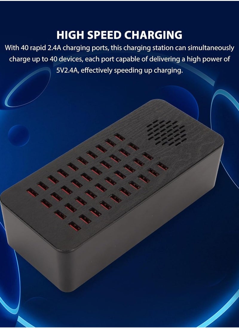 Raxoom Multiport USB Charger, Automatic Detection 100-240V USB A (EU Plug)  - Image 4
