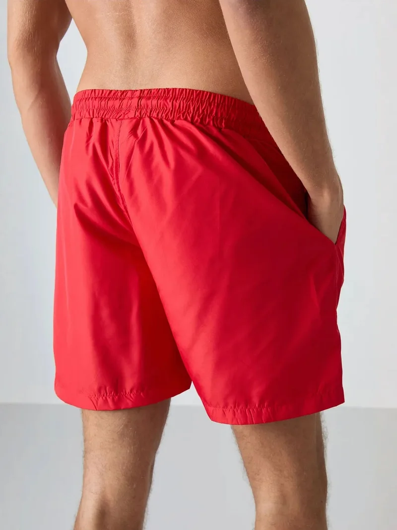 Tommylife Red TOMMY Men's Pull-On One-Piece Shorts Set for Men | Best Price UAE