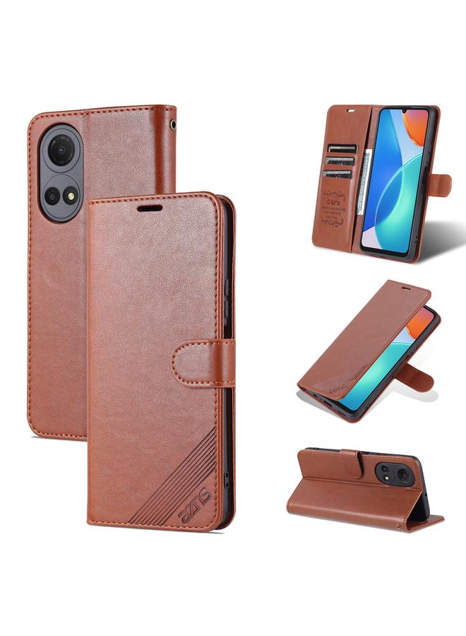 Case For Honor Play 30 Plus Sheepskin Texture Flip Leather Phone Case