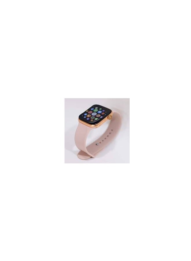 Smart The watch is smart and beautiful, its color is pink It comes with a battery capacity of 180 mAh It is water and dust resistant It comes with a beautiful strap The watch is very suitable for women - Image 2