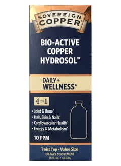 Sovereign Silver Bio-Active Copper Hydrosol 10 PPM 16 fl oz (473 ml) 