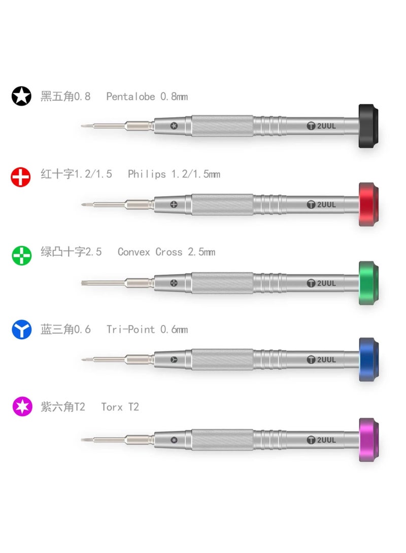 2UUL Everyday Precision Screwdriver Set for iPhone Repair – Complete Coverage of iPhone Screw Types - Image 4