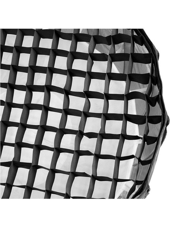 غرانفين Octagonal Softbox, 95cm Quick-Setup Compact Bowens Mount with Light Diffusers, Grid, Carrying Bag, Compatible with Most Bowens Mount COB Video Light for Portrait Product Photography - Image 4