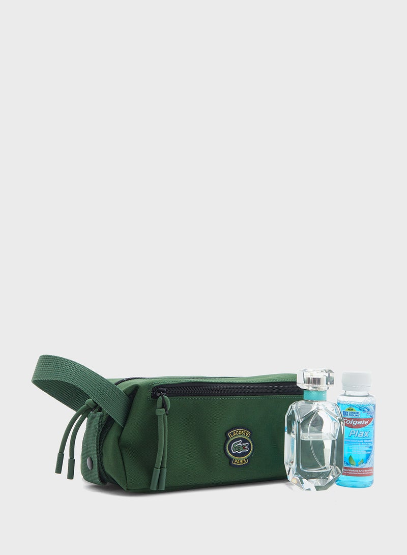 LACOSTE Logo Toiletry Bag - Image 1