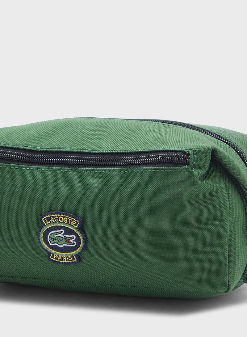 LACOSTE Logo Toiletry Bag - Image 5