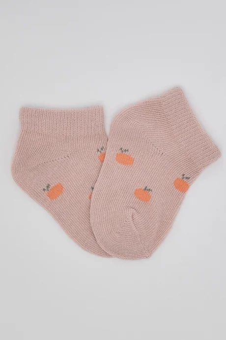 R&B 3 Pack Printed Ankle Socks