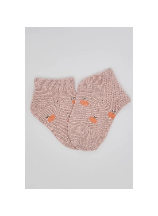 R&B 3 Pack Printed Ankle Socks