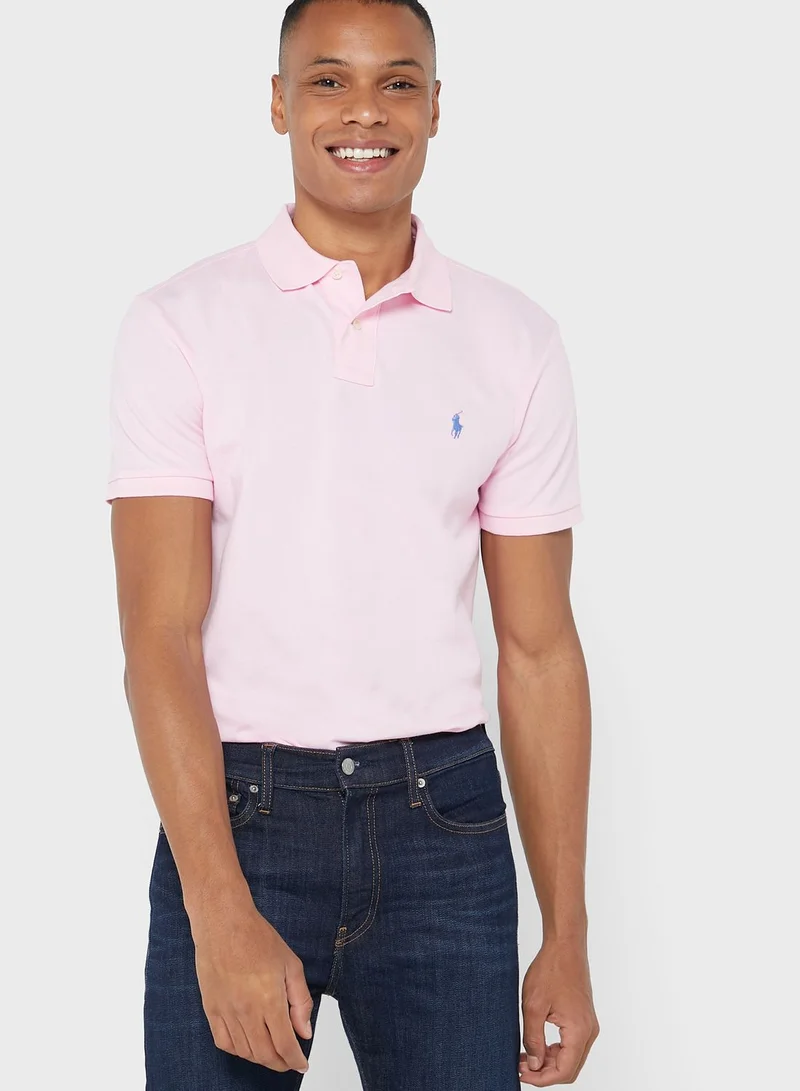 POLO RALPH LAUREN Slim Fit Mesh Polo Shirt