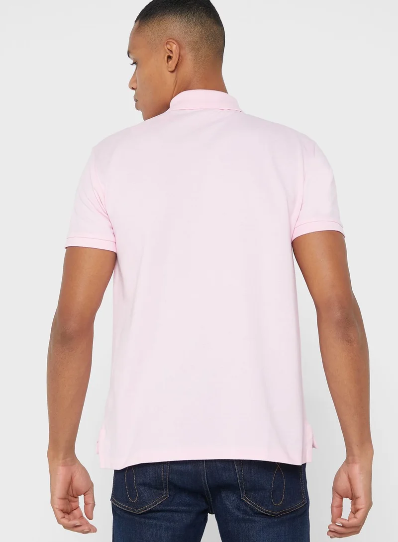 POLO RALPH LAUREN Slim Fit Mesh Polo Shirt