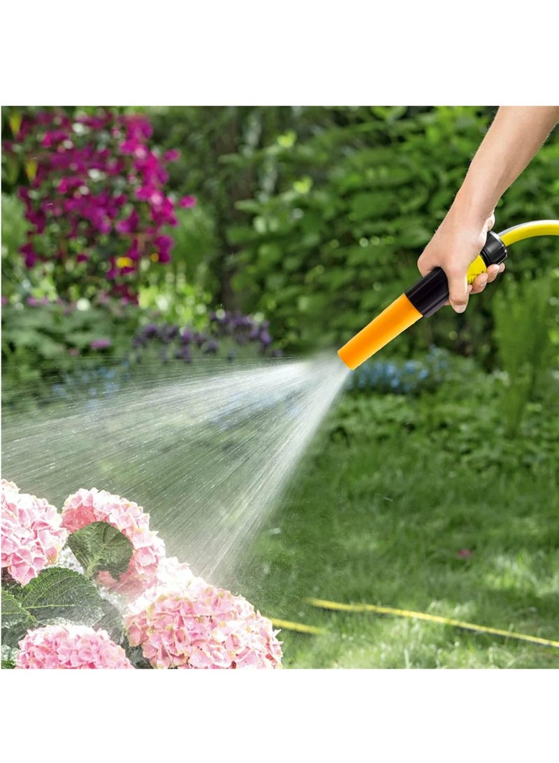 Excefore رؤوس خرطوم 6 قطع لرش خرطوم الحديقة لرش غسيل السيارات بضغط ماء عالي رأس خرطوم قابل للتعديل رشاش خرطوم الحديقة لري النباتات والعشب وحديقة غسيل السيارات والاستحمام للحيوانات الأليفة - Image 2