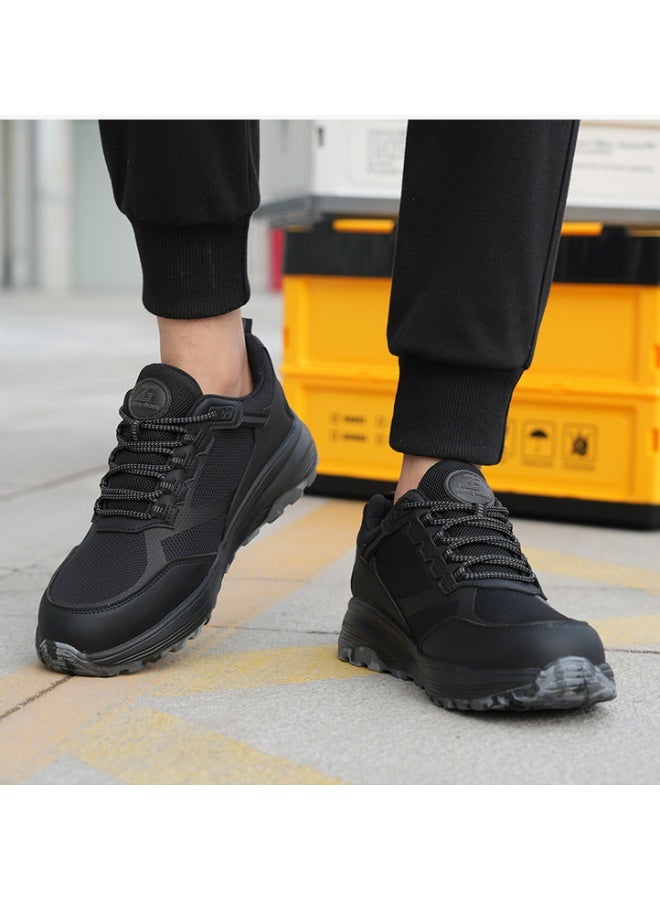 NIBEMINENT Men's  UltraLight Safety Shoes SteelGuard Puncture Proof Anti-Fatigue Soft Sole Wear Resistant - Image 2