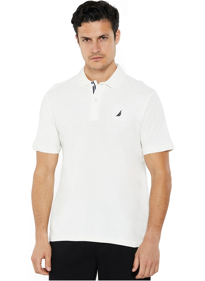 NAUTICA Essential Regular Fit Premium Cotton Logo Polo Shirt  - Image 1