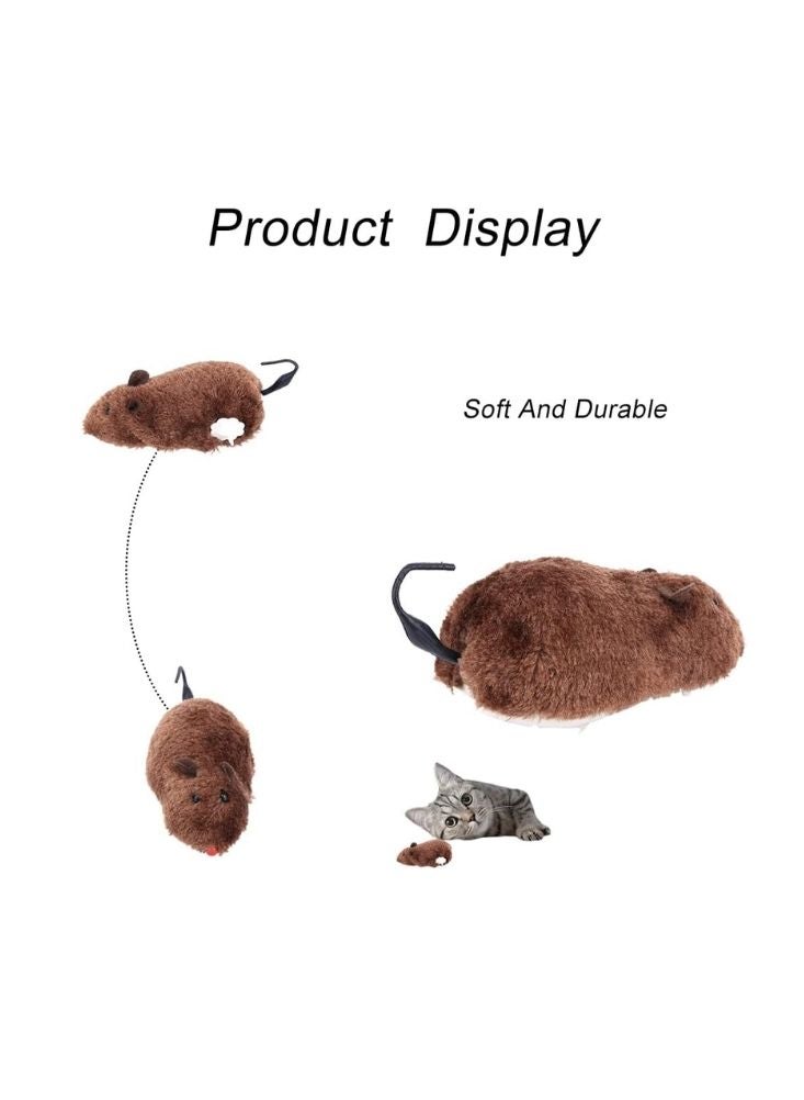 Premium Wind-Up Toy Mouse – Realistic Moving Prank Rat for Kids and Pets - Image 3