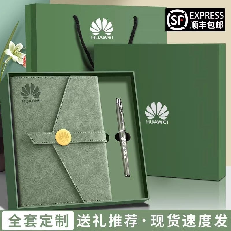 Notebook Business Thermos Cup Gift Box Set, Souvenir, High-End Corporate Annual Meeting Gift, Can Print Logo - Image 4