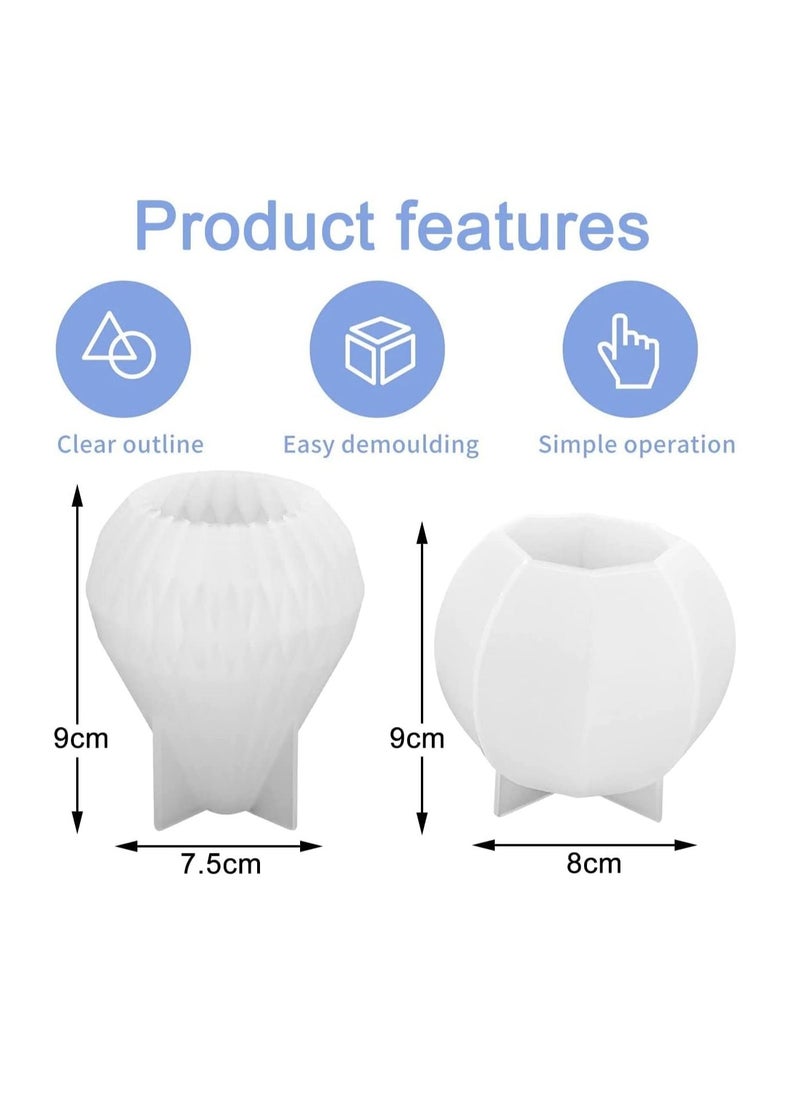 Y&D - Silicone Mould for Candle Making Wax Aromatherapy Soap Maker - Image 1
